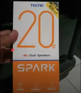 Jual cepat tecno spark 20 c lengkap