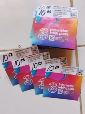 Kartu Perdana Kuota Tree 10 Gb