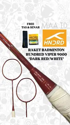Raket Hundred Viper 9000 Atck Dark Ref
