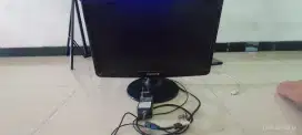 Monitor komputer TV Samsung + kabel 19