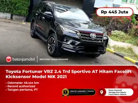 Toyota Fortuner VRZ 2.4 Trd AT Facelift Kicksensor Model 2021/2022