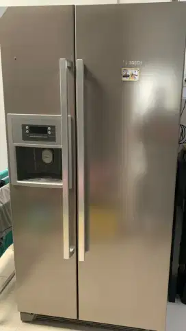 Kulkas Mewah Side By Side Bosch Siap Pakai