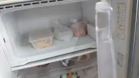 Kulkas 1 pntu besar normal dngin bgt beku lengkap free krim lalamove