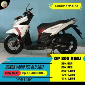 JUAL CEPAT HONDA VARIO 150 OLD 2017 CASH/KREDIT SEKEN BERGARANSI GRESS