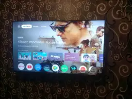 Mau di jual aj google tv Polytron 43 inc no minus fullset (segel)