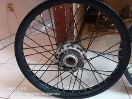Velg Ring 17 ex Supra fit new + Tromol ori depan belakang