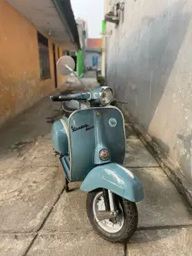 vespa super 1972 plat b pajak hidup