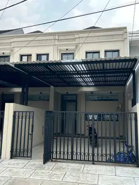 Dijual rumah baru 2 lt di Villa Melati Mas lt.100m hg 1,725 M