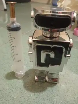 Wadah Minyak Wangi/Tempat Parfum 100ML, Model Robot Phantom + Injektor