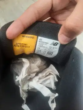 Dijual aja sepatu NB size 47.5 minus box