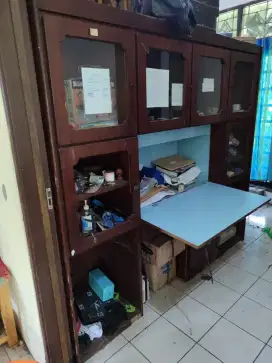 Lemari + Meja belajar