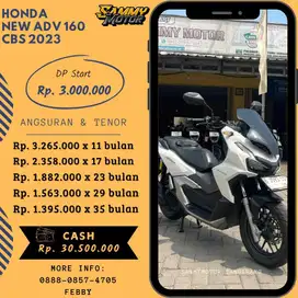 NEW ADV 160 CBS 2023 KM LOW
