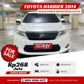 Toyota Harrier 2.0 AT 2014 Putih