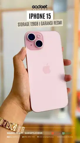 IPHONE 15 128GB GARANSI RESMI