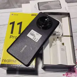 Realme 11 pro 5G Mulus Fullshet original layar Curve