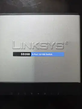 Linksys SD208, 8 Port, 10/100 Switch