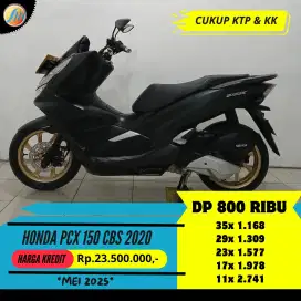 KREDIT DP 800RIBU HONDA PCX 150 CBS 2020 ANGSURAN SANGAT TERJANGKAU