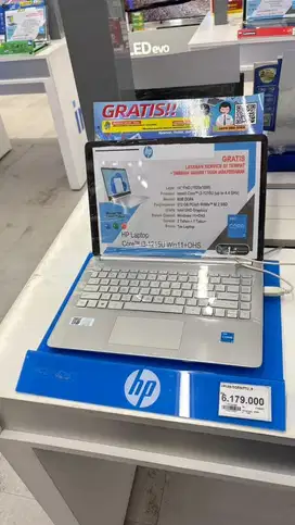 HP intel core i3 1215U 8/512gb