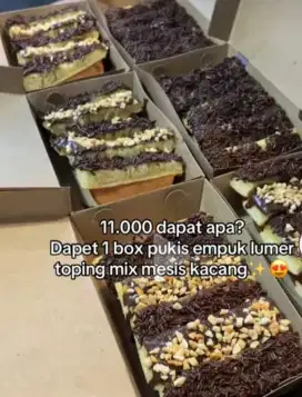 Pukis campur donat