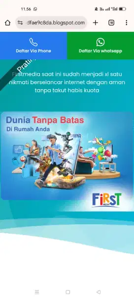 Pasang wifi rumahan