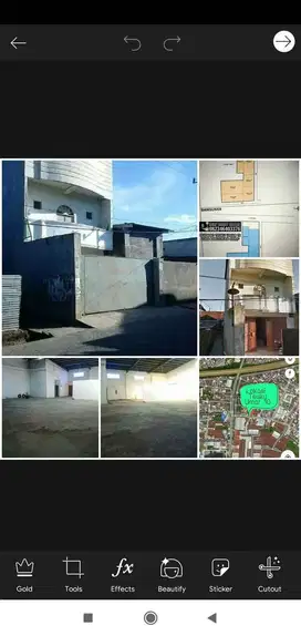 Gudang 3 Lt Jl. Pramuka dekat galangan kapal dan Teuku Umar LB 600 M²