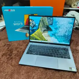 laptop merek advan work pro core i5 ram 8gb ssd 512gb