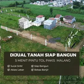 Tanah Pojok Dijual shm ready Dekat Bandara Malang