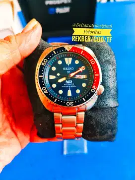 Seiko Prospex Diver Turtle Padi Special Edition Fullset Original