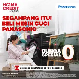 Cicilan mesin cuci 1 tabung panasonic