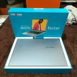 JUAL LAPTOP ADVAN WORK PRO CORE I5 GEN 10 RAM 8GB SSD 512GB