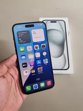 Iphone 15+ Plus 128gb Ibox Resmi Indo PA/A Hitam Fullset Normal Murah