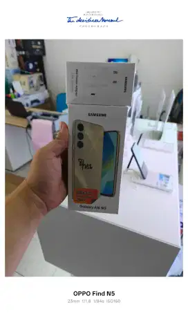 SAMSUNG GALAXY A16 5G 8+8/256 FREE KEPALA CHARGER ORI RESMI SAMSUNG