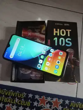 Jual hp Infinix hot 10s normal