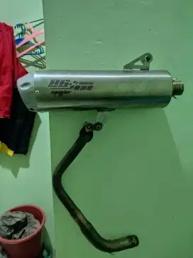 Knalpot 86 racing Muffler inlet 28 38 buat Vario 125 old kzr