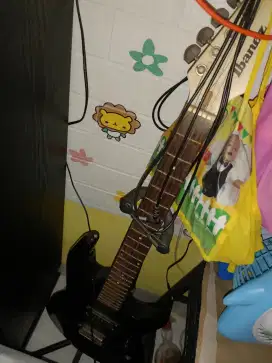 Jual gitar custom set ampli efek