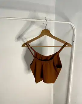 Tank Top Wanita Coklat by Clan Design