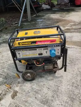 Jual Mesin Genset Krisbow 7000WATT Kondisi Gress