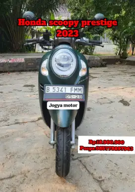 Honda scoopy prestige tahun 2023