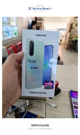 SAMSUNG GALAXY A36 5G RAM 8+8/256GB GARANSI RESMI SAMSUNG 12 BULAN