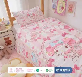 Sprei katun dingin motif anak melody