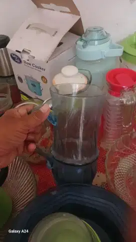 Teko kaca bunga