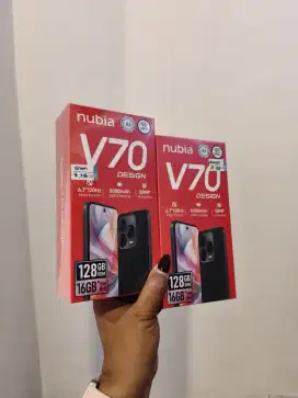 ZTE Nubia V70 Design RAM 8/128 TERMURAH!