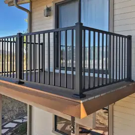 Balkon teras minimalis hollow