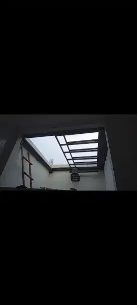 Kanopi sliding automatis remot
