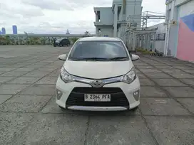Dp5 km29rb Toyota Calya G AT Putih 2018 nik 2017
