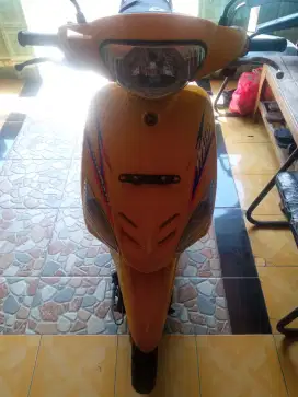 Mio sporty asli kuning lengkap