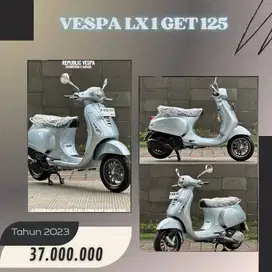 Piaggio Vespa Lx 125 Th 2023 WARNA ABU ABU PERFECT CONDITION