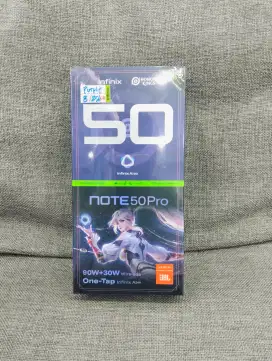 Ready Murah, Infinix Note 50 Pro 8/256 Purple, Resmi
