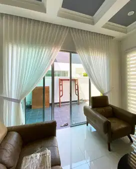 Termewah Tirai Gorden Jendela Gordyn Mewah Hordeng Model Terbaru Murah