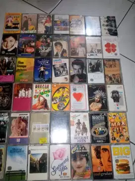 Koleksi 50 Kaset Jadul..borong